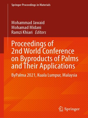 cover image of Proceedings of 2nd World Conference on Byproducts of Palms and Their Applications